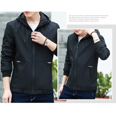 ÁO KHOÁC DÙ NAM 2 LỚP CÓ NÓN CAO CẤP AKD23