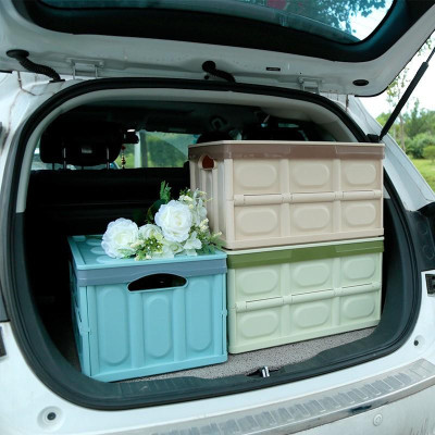 Thùng đựng đồ đa năng gấp gọn để cốp sau xe ô tô 55L -  Thùng đựng đồ cốp xe hơi, trong nhà gấp gọn tiện dụng