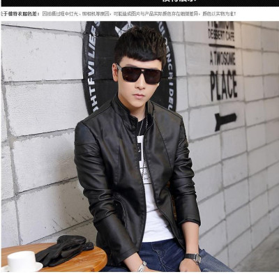 ÁO KHOÁC DA NAM LÓT LÔNG SITAKI - AD14 NÂU