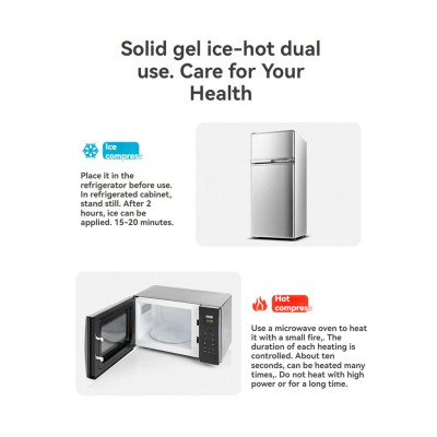 Gel chườm nóng - lạnh, 2 chế độ sử dụng, cho cơ khớp khuỷu tay AL3705(1 chiếc)