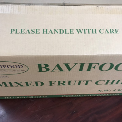 Mít Sấy Chân Không (Jackfruit Chips), Giòn Xốp Tự Nhiên – BAVIFOOD, Khối Lượng:  1 kg (thùng = 10 gói x 100 grs/gói) – Premium