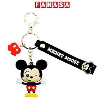 Móc Khóa Hình Các Nhân Vật Disney - Chuột Minnie Chuột Mickey - Goldlok STC119021/Mickey