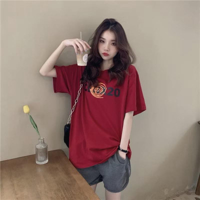 Áo pull nữ Oversize dáng dài rộng màu đỏ