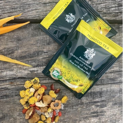 Cúc Cổ Trà Mohodo Điều Hòa Huyết Áp Giải Tỏa Căng Thẳng Làm Đẹp Dưỡng Nhan Bồi Bổ Sức Khỏe 80G