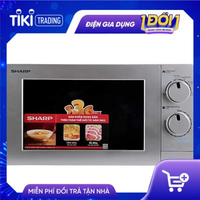 Lò Vi Sóng Sharp R-207VN-SL (20L) - Hàng Chính Hãng