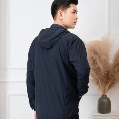 Áo khoác gió 1lớp ALIGRO màu navy AK1G.2