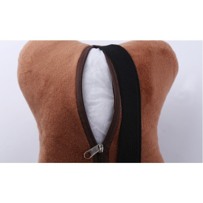 Gối nỉ tựa đầu ô tô văn phòng hình hoạt hình 1 chiếc