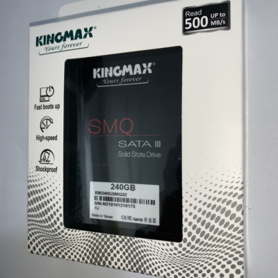 Ổ Cứng SSD KINGMAX SMQ 240GB (2.5 inch SATA III, R/W 540/450 MB/s) - Hàng Chính Hãng