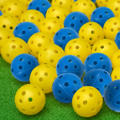 Bóng Golf Nhựa Có Lỗ 10 Quả - PGM Q009