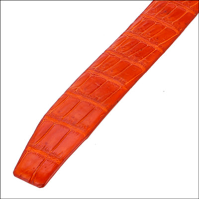 HJ4228-29-30-31 - Dây nịt nam da cá sấu Huy Hoàng gai bụng đầu kim bản lớn màu Đen, nâu đỏ, vàng bò, nâu đất