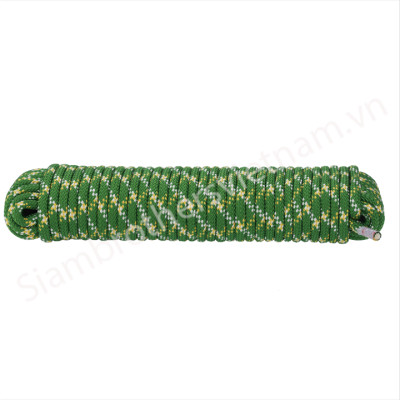 Dây leo núi an toàn chịu lực 1960kgf hiệu con gà vàng 32 tao/9.5 mm - 30m Lõi cường lực