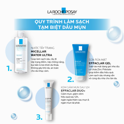 Nước làm sạch sâu và tẩy trang cho da nhạy cảm Micellar Water Ultra Sensitive Skin 400ml