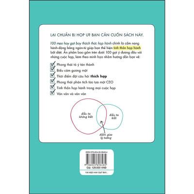 Sách - 100 Mẹo Hay Gạt Bay Thách Thức Họp Hành - NXB Phụ Nữ