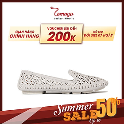 Giày Nữ Búp Bê TOMOYO Da Microfiber Siêu Nhẹ Siêu Thoáng TMW21400