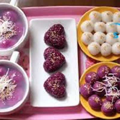 Sora Bột khoai lang tím cao cấp nguyên chất (chiết lẻ từ pack 25kg)