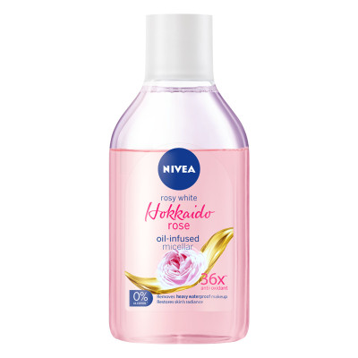 Nước Tẩy Trang NIVEA Hokkaido Rose Làm Sạch Trang Điểm Hiệu Quả (400 Ml) - 86550