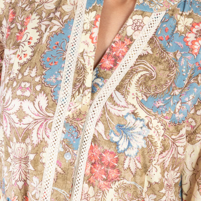 Đầm Midi Hoa Cotton Isla Bonita