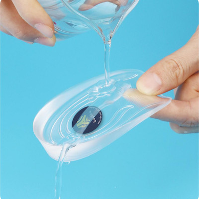 Lót độn đế silicon nguyên khối trong suốt tăng 1cm, 2cm, 3cm chiều cao - buybox - BBPK47