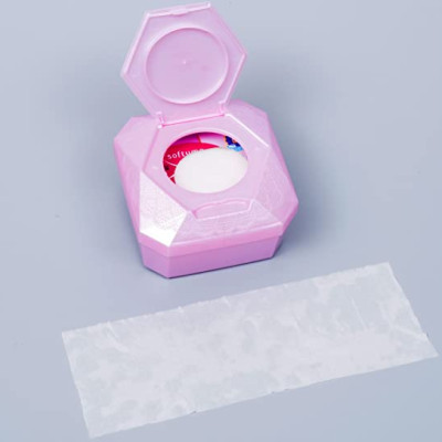 Khăn Giấy Tẩy Trang Dưỡng Ẩm Kosé Softymo Axit Hyaluronic Cleansing Sheet H (52 miếng)