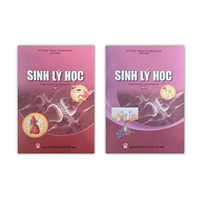 Sách - Combo Sinh Lý Học Tập 1 + Tập 2 - Dùng Cho Đào Tạo Sau Đại Học (DN)