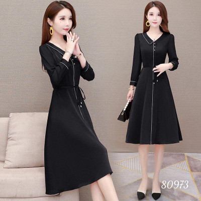 MẪU MỚI ĐẦM XÒE DỰ TIỆC TAY DÀI CỒ CÁCH ĐIỆU SANG TRỌNG ĐỦ SIZE TỪ 40-70KG - D1276