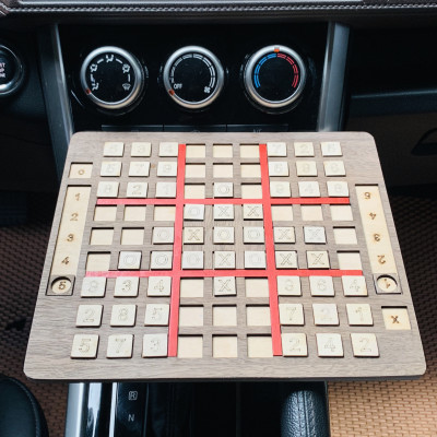 Sudoku 9x9 BENRIKIDS Có Hướng Dẫn 100 Bài Đố Đồ Chơi Gỗ Board Game Kết Hợp Cờ Caro Trò Chơi Trí Tuệ Cho Bé Thỏa Sức Vui Chơi