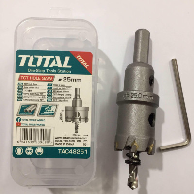 MŨI KHOÉT LỖ TCT SIZE TỪ 20MM-35MM TOTAL - HÀNG CHÍNH HÃNG