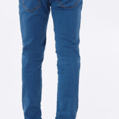 Quần jean nam ống côn QJ176 rách bên gối