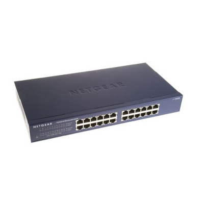 Bộ Thiết Bị Chia Mạng 24 Cổng Switch Netgear JFS524 Fast Ethernet Unmanaged 24 Port 10/100Mbps - Hàng Chính Hãng