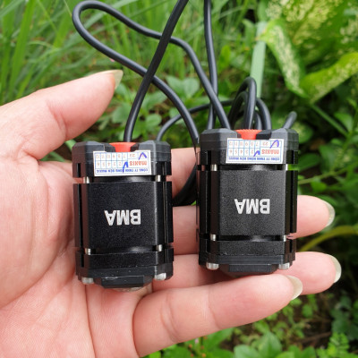 (LOẠI TỐT) Đèn led trợ sáng xe máy 2 màu cốt pha B.M.A bi cầu bản đặc biệt 4 chế độ mẫu mới hàng víp siêu gom , phụ kiện xe máy