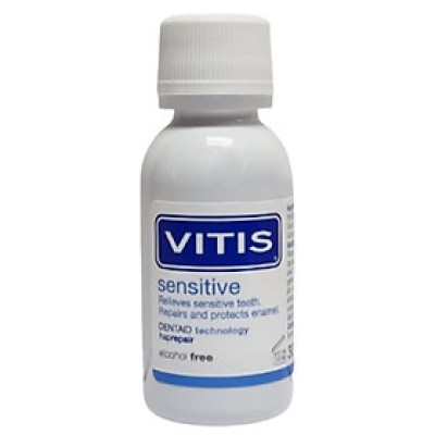 Nước súc miệng ngăn ngừa răng ê buốt Vitis Sensitive Mouthwash 30ml