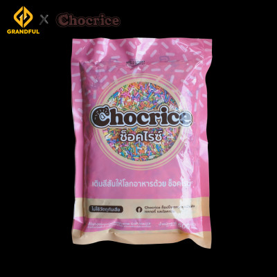 Cồm Màu Chocrice 1kg (Hình Gạo) Trang Trí Bánh Bakery