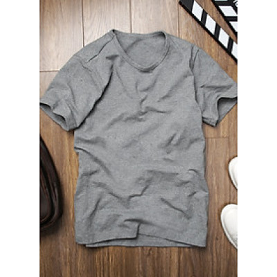 ÁO THUN NAM 100% COTTON  - 5 MÀU