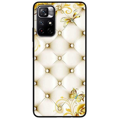 Ốp lưng dành cho Xiaomi Redmi Note 11 5G - Redmi Note 11T - Redmi Note 11S - Hoa Văng Vàng