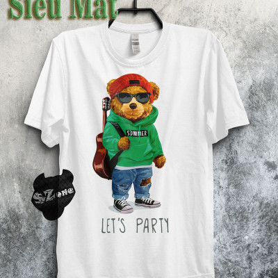 Áo Phông Nam Cotton 100% In Hình 3D Cao Cấp Có Big Size - Áo Thun Nam Ngắn Tay Chất Mát Mùa Hè SZone PM58