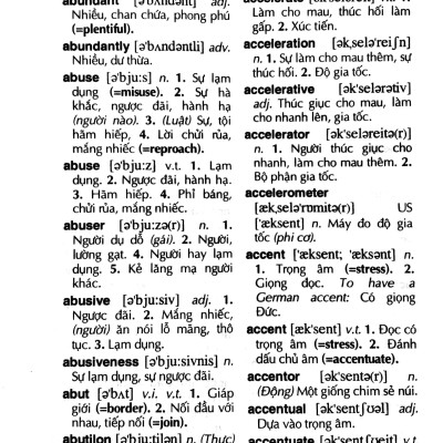 Từ Điển Anh-Việt - 75000 Mục Từ Và Định Nghĩa (Tái Bản 2023)