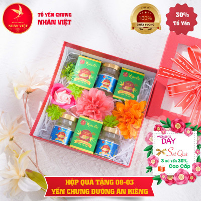 QUÀ TẶNG QUỐC TẾ PHỤ NỮ 8/3 YẾN SÀO NHÂN VIỆT - MẪU 03