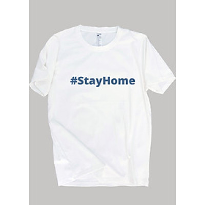 Áo thun nam nữ 80% Cotton White03