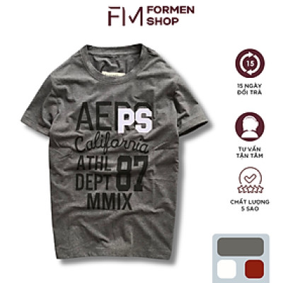 Áo thun nam cổ tròn tay ngắn, chất thun cao cấp, trẻ trung, năng động – FORMEN SHOP – FMPS080