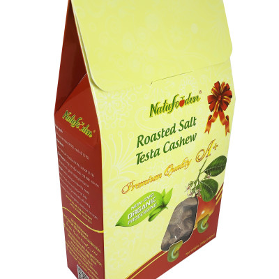 Túi 250g | Hạt Điều Lụa Rang Muối Cao Cấp A+ Giòn Ngon | Natufoodvn