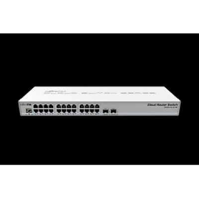 Thiết bị cân bằng tải Cloud Router Switch Mikrotik CRS326-24G-2S+RM - Hàng chính hãng