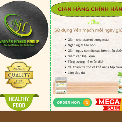 Yến Mạch Úc Hộp 400g Xuân An ( Tặng YM 180g)