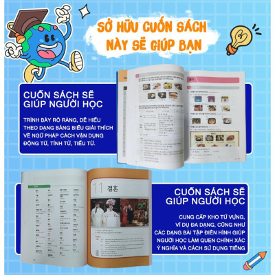 Sách - Giáo Trình Tiếng Hàn Tổng Hợp Cao Cấp 6 - Bản Màu - MCBooks