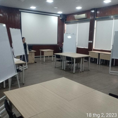 Bảng Flipchart chân gấp viết bút lông từ Laminate KT 60x100cm