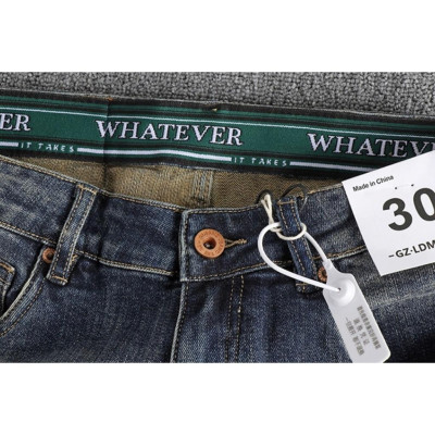 Quần jean bụi phong cách Retro_dã ngoại