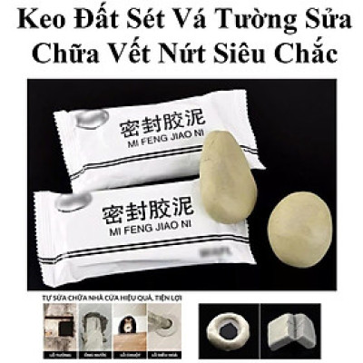 Combo 3 gói Keo Đất Sét Vá Tường Sửa Chữa Vết Nứt Siêu Chắc