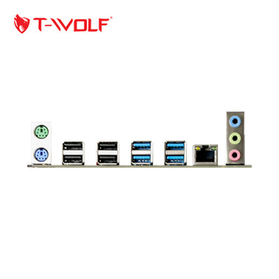 Bo mạch chủ Main T-WOLF Xeon TW-DU99D4 (2*LGA2011-3E5V3-V4/8*DDR4(Chạy được Ram thường)/Lan 1000/2*NVMe-M.2 Sata/2*PCIe16X/2*PCIe1X) - Hàng Chính Hãng