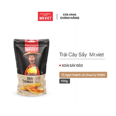 MR.VIET Xoài Sấy Chín Mọng & Dẻo Ngọt