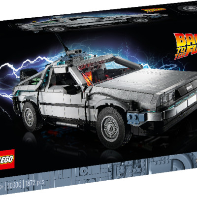 LEGO ADULTS 10300 Xe DeLorean Back to The Future (1872 chi tiết)
