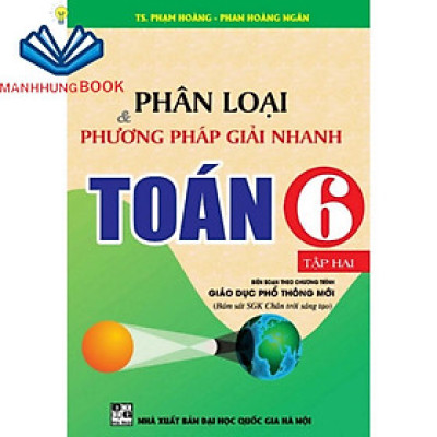 SÁCH - Phân loại & phương pháp giải nhanh toán 6/2 (90.000)